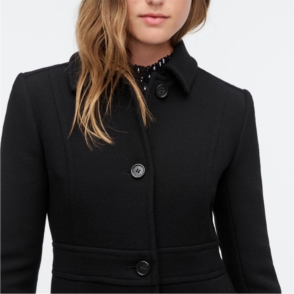 NWT J. Crew Classic Lady Day Coat in Italian double-cloth wool with Thinsulate 0 - Picture 10 of 12